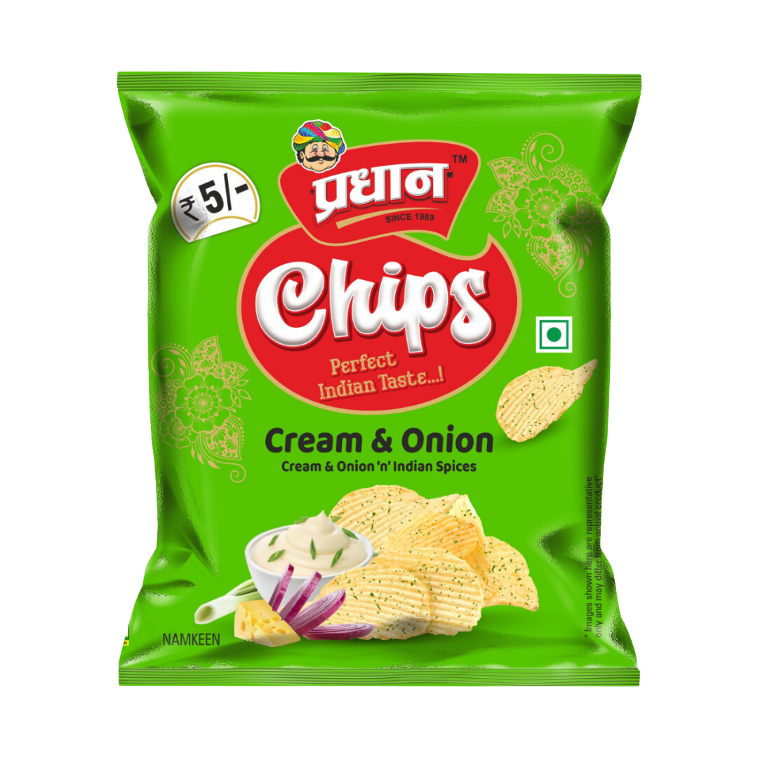 Cream and Onion